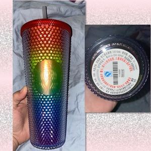 Rainbow overseas Starbucks cup